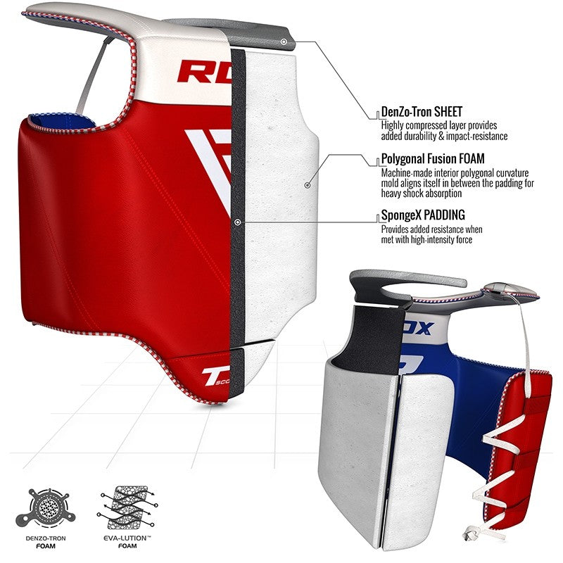 RDX T1 Taekwondo Chest Guard 