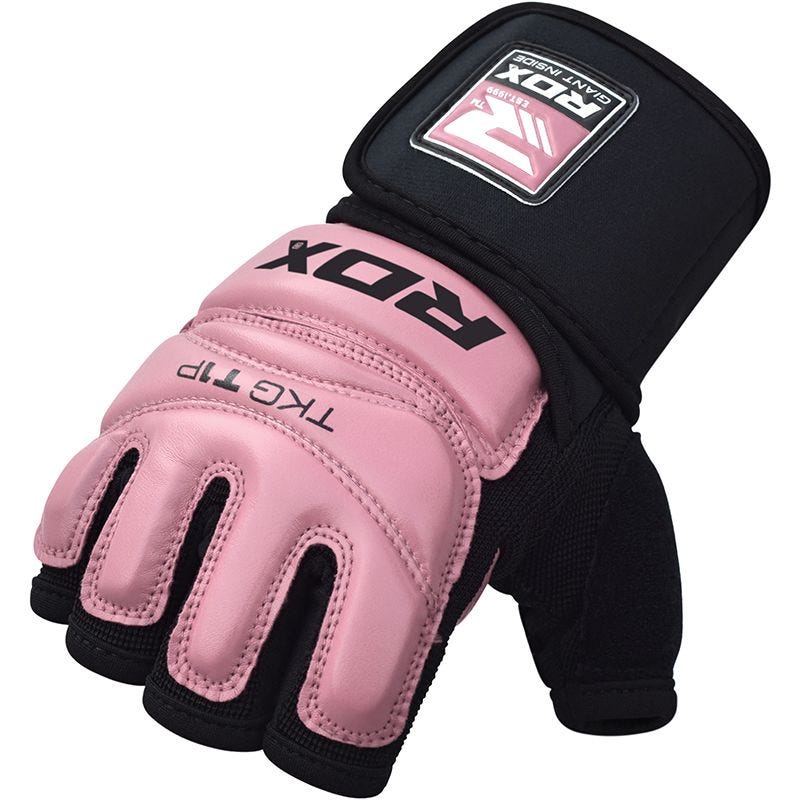 RDX T1 Guantes de Taekwondo Rosa para Mujer