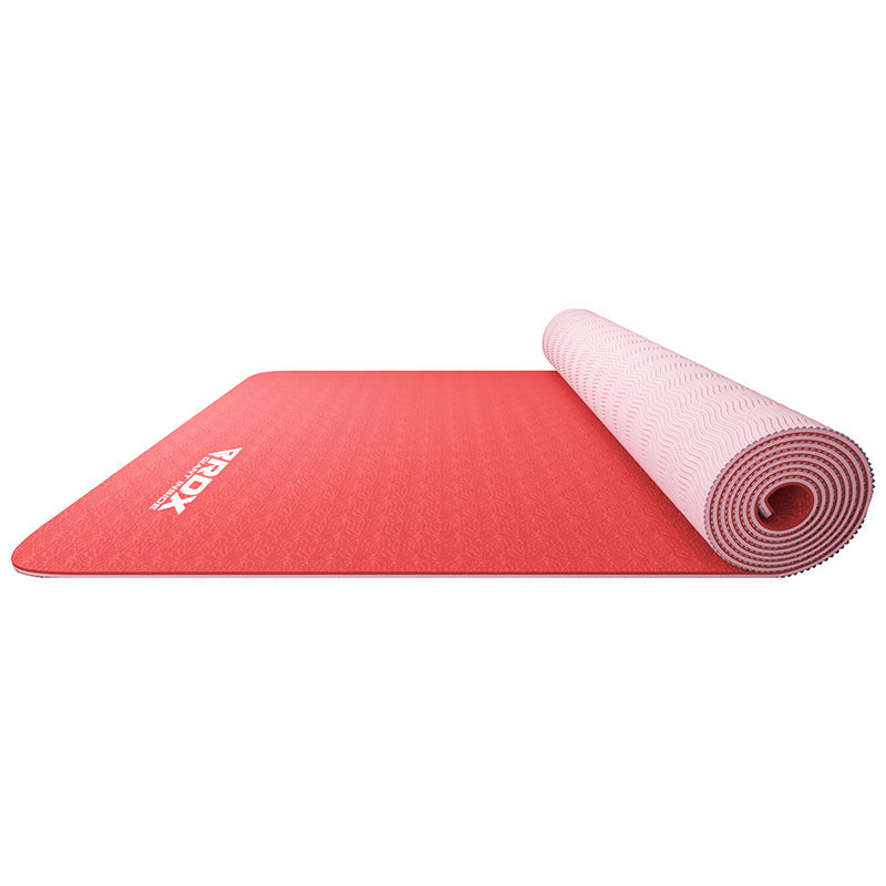 RDX DC 6mm 4-in-1 TPE Yoga Mat Set