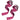 RDX W2 Pink Gym Wrist Straps for Women