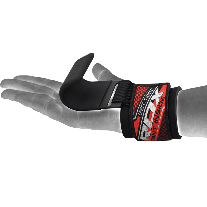 RDX W5 LARUS Gancho Correias de GinÃ¡sio Preto Nylon