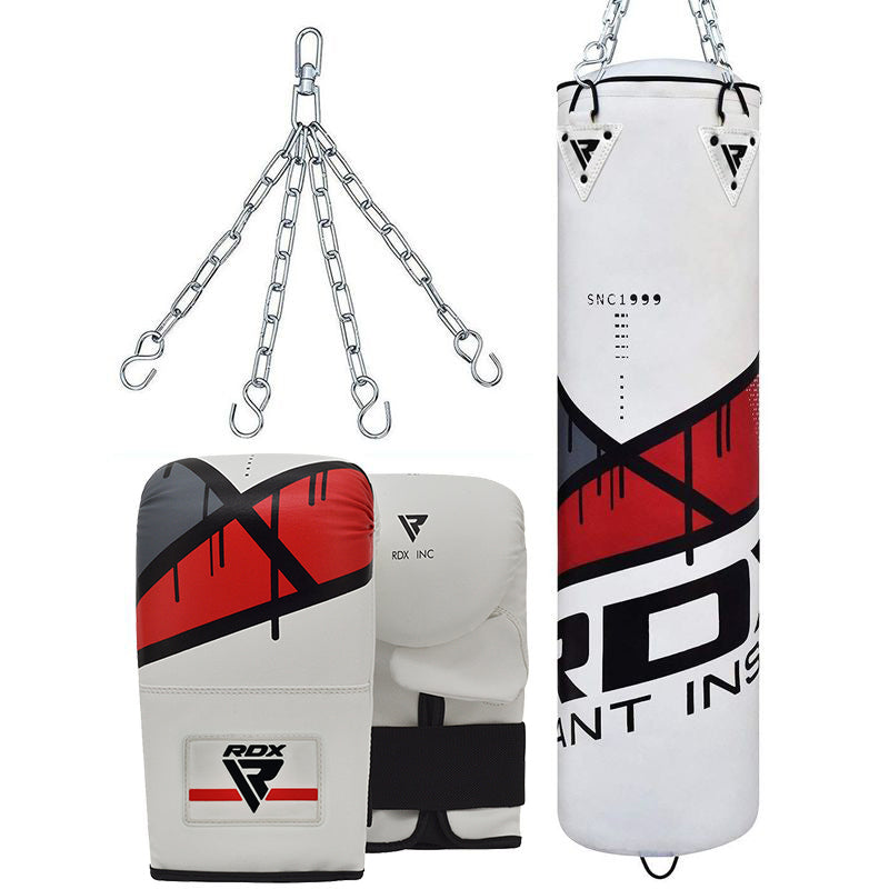 RDX F7 4ft/5ft Ego Punch Bag & Bag Gloves